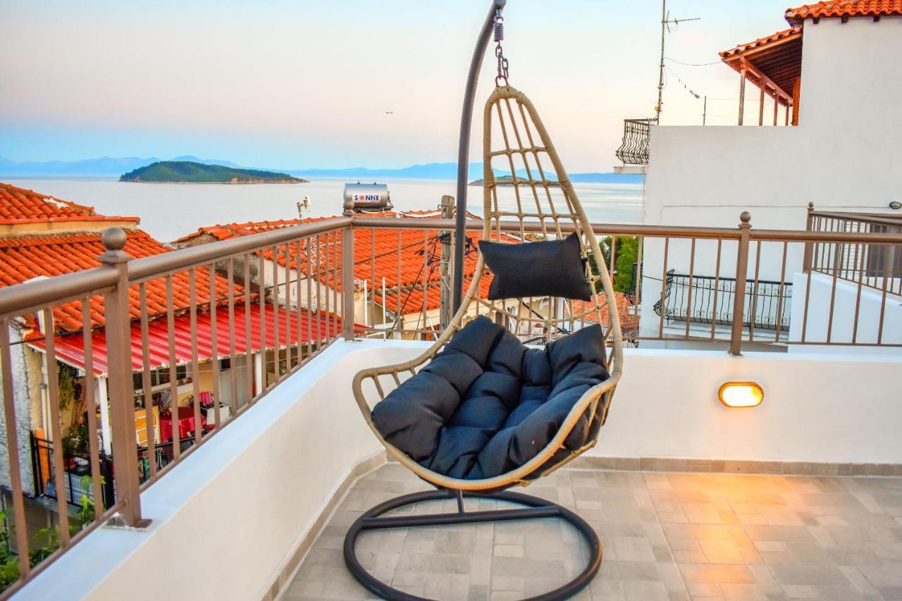 La Maison Plakes Rooftop Apt Skiathos Town Ngoại thất bức ảnh