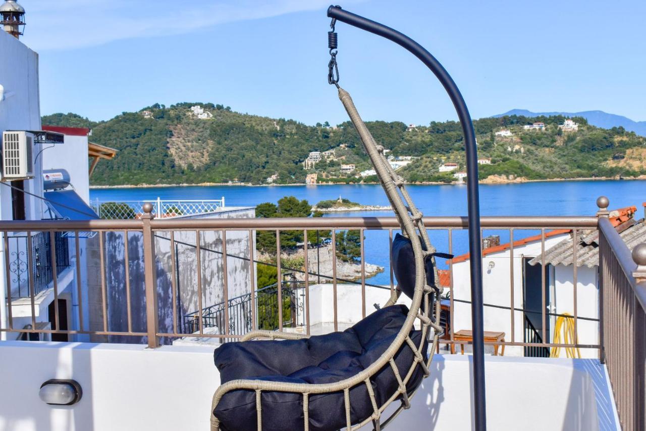 La Maison Plakes Rooftop Apt Skiathos Town Ngoại thất bức ảnh